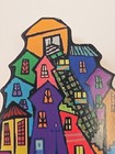 Valparaiso Chile Travel Souvenir Fridge Magnet Wooden