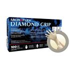 Microflex Mf300xl-case Diamond Grip Xl Disposable Latex White Gloves 1 000pk