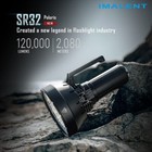 Imalent Sr32 120000 Lumens The Brightest Flashlight Rechargeable Torch Emergency