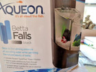New Aqueon Betta Falls 3 Section Aquarium Fish Tank Quiet Flo Power Filtration