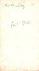 Paul D  az  1940s      Cuban Actor - Vintage Postcards Publicity Photo M 334