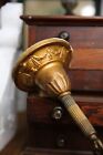 Vintage Antique Ceiling Light Fixture Chandelier Hanging Brass Lamp Art Nouveau