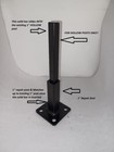 4 Rail No Weld Post Repair Brackets For Rusty Rails Slip Inside 1  Rail Leg P p