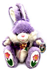 Vtg Dan Dee 22  Plush Bunny Hoppy Hopster Purple Lavender Rabbit Stuffed Animal