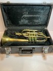 Vintage Bb Cornet Brass Horn Serial  424342 Possibly Olds W  Yamaha Case