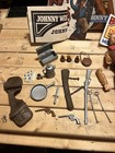 Johnny West Adventure 2062c Figure Vintage  Cowboy With Accessories And Box
