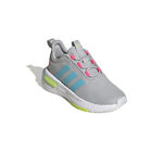 Adidas Racer Tr23 Lace Up Youth Girls Grey Sneakers Athletic Shoes Id5449