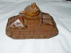 Vintage 1940 s The Sun Rubber Co   Usa Army Tank  -  Made In Barberton Ohio