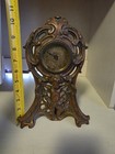 Antique Rare 1906 Art Nouveau Cherub Mantle Clock   as Is  Parts Or Decor Only 