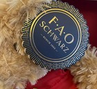 Teddy Bear Plush Stuffed Animal - Fao Schwarz 12    Classic Fuzzy Brown Rare New 