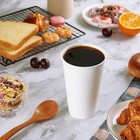 Paper Coffee Cups 16 Oz Disposable 500 Pack Lids Hot Cold Vplus Cold Hot Home