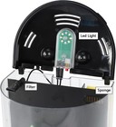 Fish Tank 1 2 Gallon Aquarium Small Betta Fish Tank Starter Kit W  Led Light