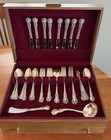 Towle Old Master Sterling Silver Flatware Set 54pc 52 Troy Oz Pure - Mono    d   