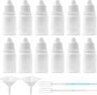 Dropper Bottles Plastic Eye 30ml 15ml 10ml 5ml 20ml 1oz Squeeze Small Oil Liquid