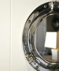 29 porthole Window Mirror Nickel Finish Canal Boat Ship Window Wall Design Gift