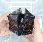 Set Of 2-shape Shifting Magic Fidget Cubes -great Stocking Stuffers 