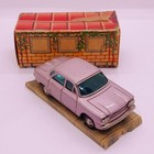 Rare Vintage 1960   s Kosuge Japan Chevrolet Corvair Bat op Tin Toy Car W box Work