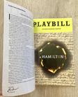 Hamilton  hamilten  Double Cover 10th Anniversary Broadway Playbill August 2025