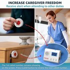 Synlett Caregiver Pager Wireless Call Buttons Elderly Home Seniors Assist