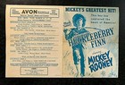 Mgm The Adventures Of Huckleberry Finn Movie Herald 1939 - Mickey Rooney