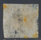Nova Scotia 1851 3d Blue Used Imperf 3 Margins Pen Cancel Sg3 Cv   200