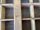 Antique Vintage Wooden Printers Drawer Hamilton Letterpress Shadow Box J25