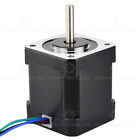 Nema 17 Stepper Motor 84oz in 2 0a 42x48mm 4 Wires W  1m Cable   Connector