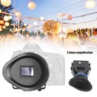 Lcd Camera Viewfinder  3x Magnification Sun Shade Hood For 3 Inch 3 2 Inch   