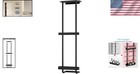 Wall Mounted Bathroom Towel Rack With Shower Caddy
