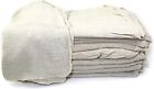 1000 New Industrial Shop Rags Cleaning Towels Natural Large 12x14 Towel A-grade