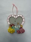 Disney Princesses 3d Photo Picture Frame Heart Shaped Ornament Holiday