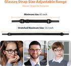 Glasses Strap - 6pcs Sports Sunglasses Strap  Adjustable Eyeglasses Strap For Me