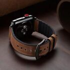 Genuine Leather Apple Watch Band Strap For Iwatch Series 10 9 8 Ultra 42mm 46mm