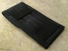 Black Nylon Flashlight Folding Knife Tool Belt Sheath