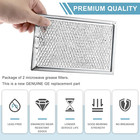 Microwave Oven Grease Filter Wb06x10309 Compatible With Ge Wb06x10359 Microwave 