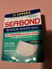 Sea-bond Denture Adhesive Fresh Mint Uppers 30 Count New In Box