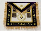 Masonic Grand Lodge Master Mason 100  Lambskin Apron With Chain Collar Hand Made