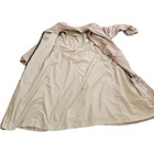 Women   s London Fog Maincoats Vintage Trench Coat   Tan   Zip Out Liner 6p 