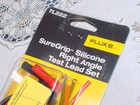 Fluke Tl222 Suregrip Silicone Insulated Test Lead Set  Right-angle Banana  New