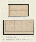 Nz 1935 Pictorial Issue 3 - Mt  Egmont Re-entries Varieties In Blocks Mm mnh