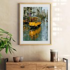 Adult Paint By Number Kits On Canvas  Yellow Lisbon Tram Portugal Paint By Nu   