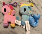 2 Neon Star   Tokidoki Unicorno   Mermicorno   Trixie   Aurora   Plush Clip-ons