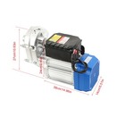 Electric Cement Mixer Motor Ac 110v 4500w 1400 Rpm