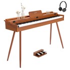 Strich 88 Key Digital Piano Full Size Electric Piano Keyboard W  Stand   Speaker