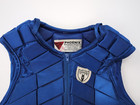 Tipperary Equestrian Padded Eventer Vest By Phoenix Navy Blue Size Youth Size