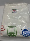 Vintage Apple Promo T-shirt    i  A Mac  The World    Nos Sealed Rainbow Era - Xl