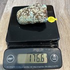 Premium Blue Turquoise Spiderweb Pattern Rough  Untreated 176 Grams Old Stock 