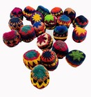 Guatemalan  Footbag Hacky Sack Hand Sewn  Vintage Fun -toy Or Stress Ball