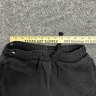 Puma Joggers Boys Size L Black Fleece Elastic Waist Athletic Sweatpants