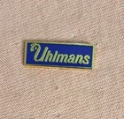 Vintage Uhlmans Department Store Logo Lapel Pin Bowling Green Fremont Oh